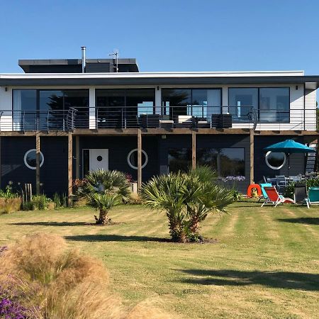La Maison Bateau Au Bord De Mer Guissény Kültér fotó