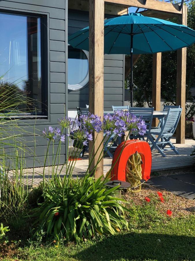 La Maison Bateau Au Bord De Mer Guissény Kültér fotó
